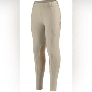 Santiny Girls Riding Breeches – Tan – Size L